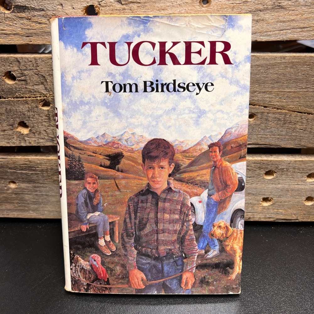 Tucker by Tom Birdseye Signed First Edition 1990 Hardcover Holiday House Book